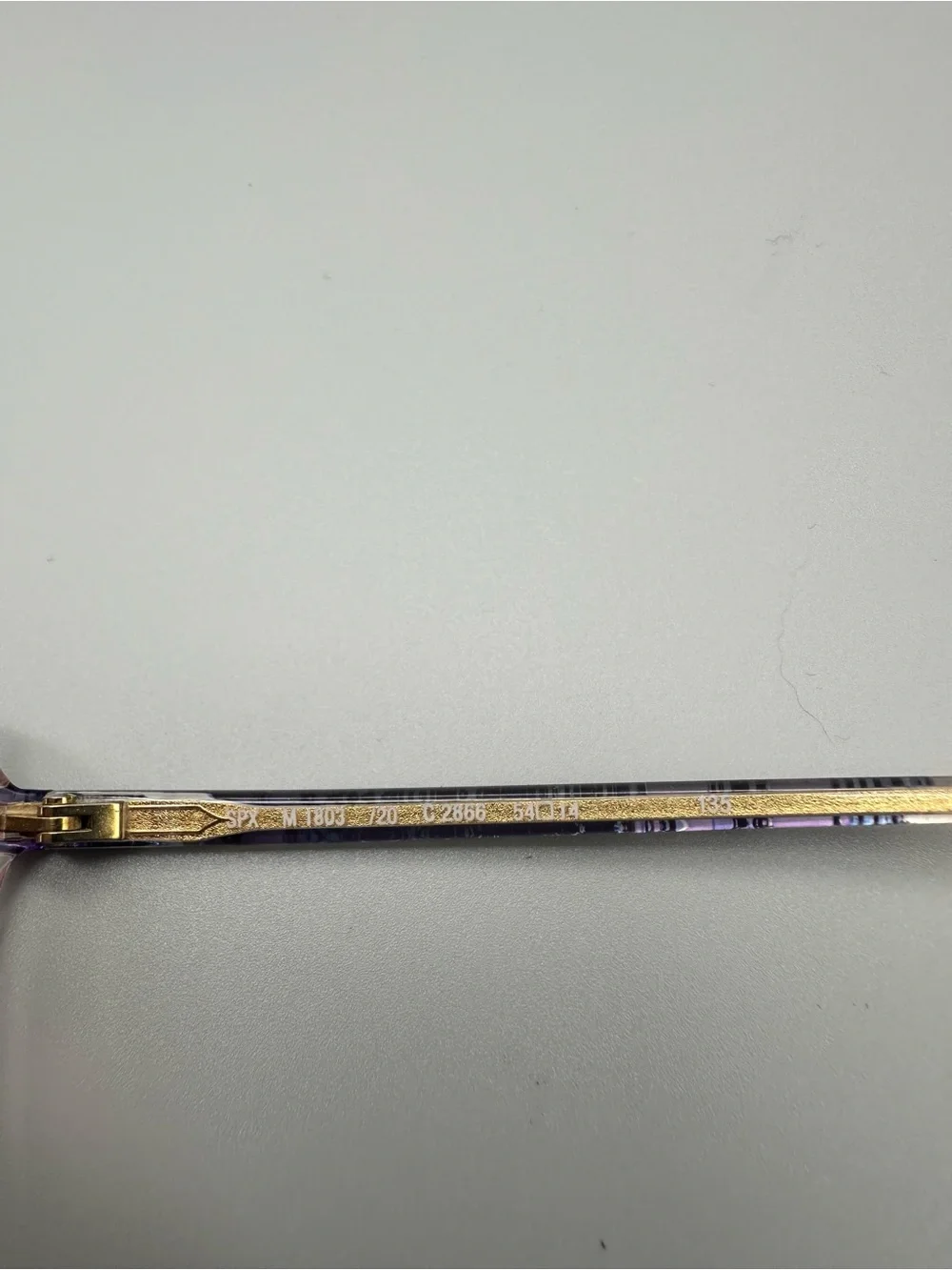 Silhouette M 1803 20 C 2866 Pink Purple Oval Eyeglass Frames Austria 54-14 135